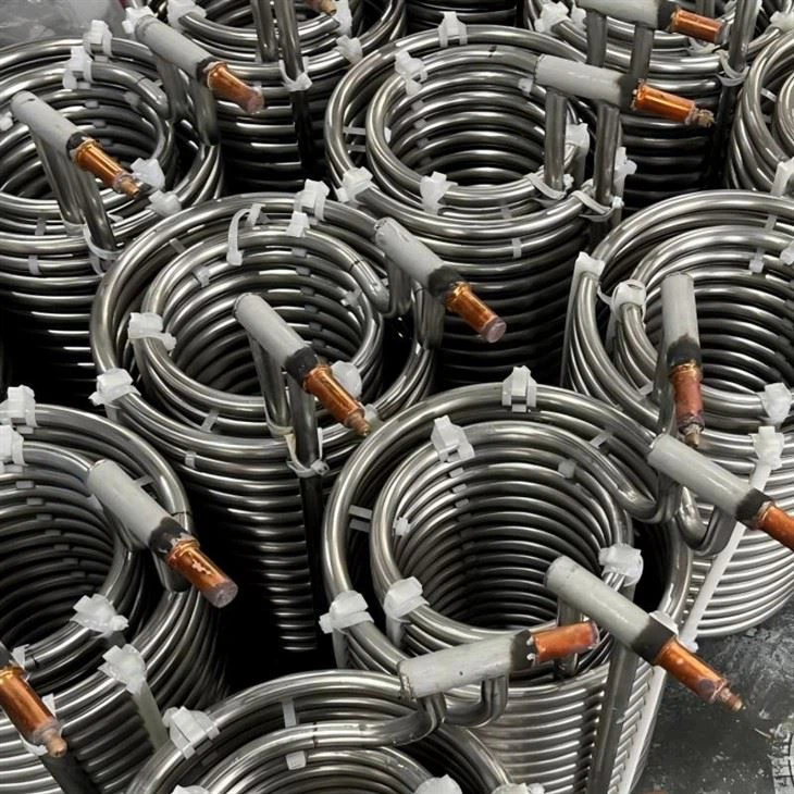 DN25 Spirally Wound Stainless Steel Piping For Thermal Management Systems factory