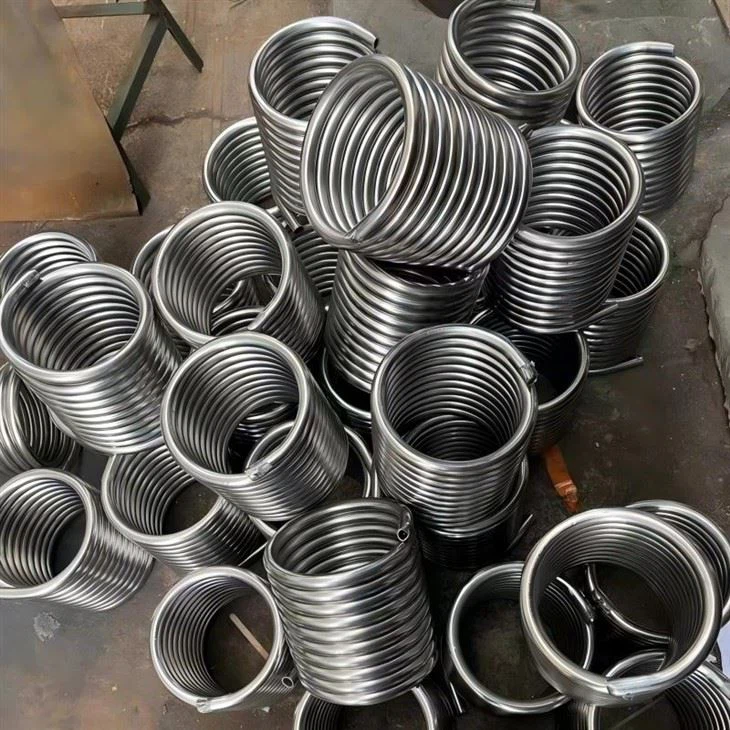 DN25 Spirally Wound Stainless Steel Piping For Thermal Management Systems suppliers